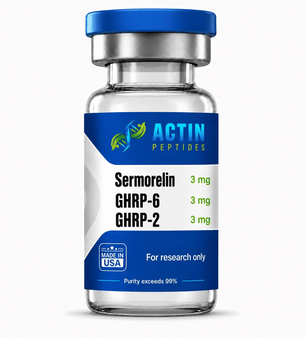 Sermorelin & GHRP-6 & GHRP-2 Blend