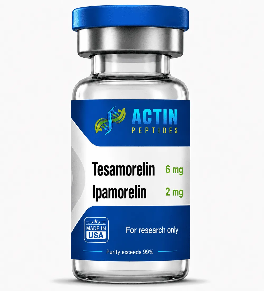 Tesamorelin and Ipamorelin peptide blend